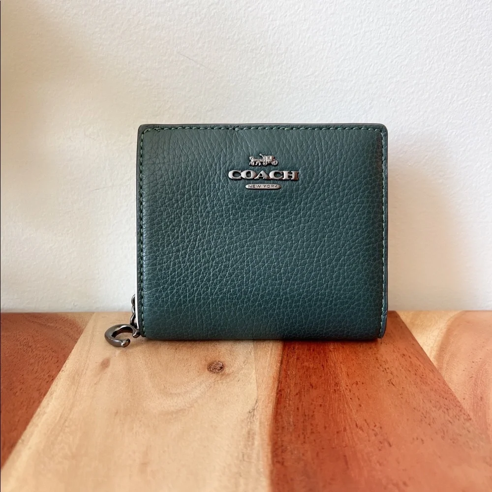 Coach snap wallet
